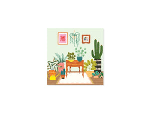 Plants Pop-Up Enclosure Card