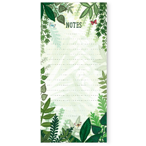 Plants Magnetic Notepad