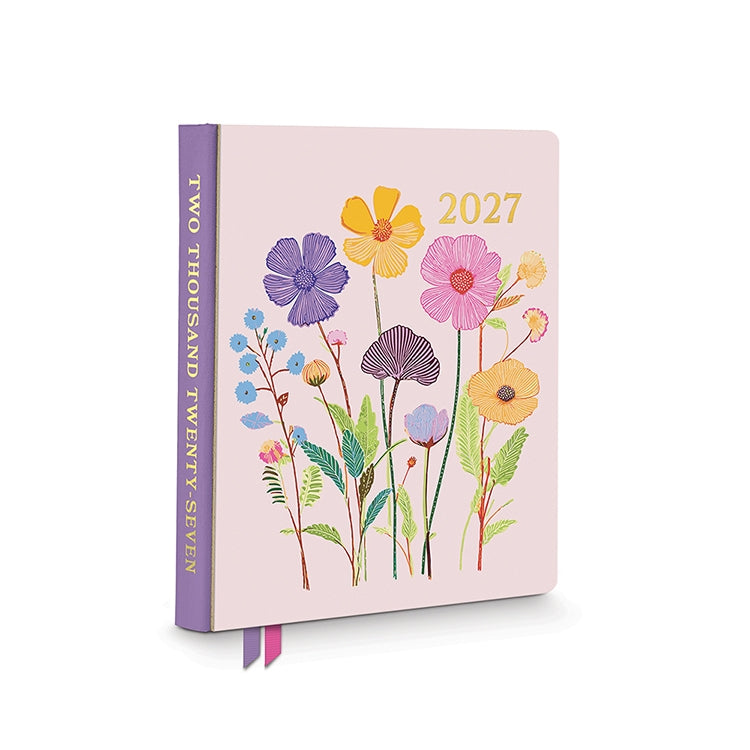 2027 Vibrant Poppies Good Day Monthly Planner