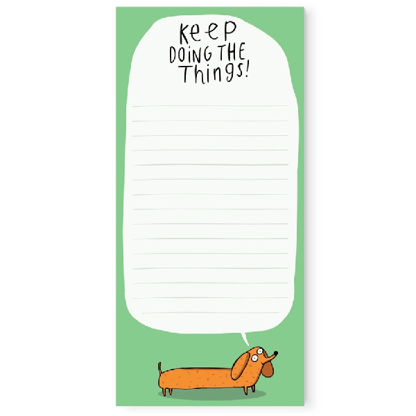 Positive Sausage Magnetic Notepad