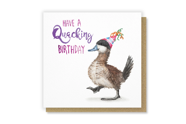 Quacking Birthday Card