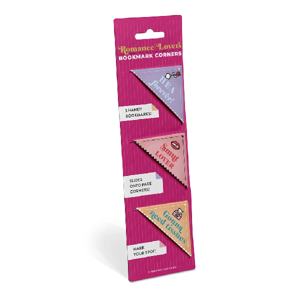 Romance Lovers Bookmark Corners Set