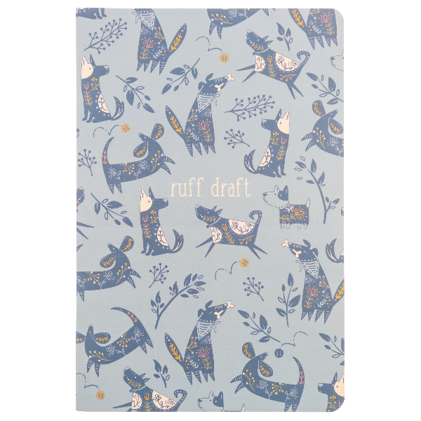Dog Soft Cover Notebook