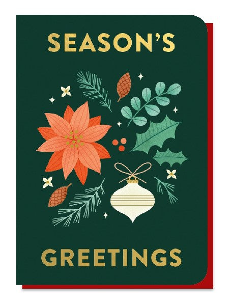 Seasons Greetings Christmas Card