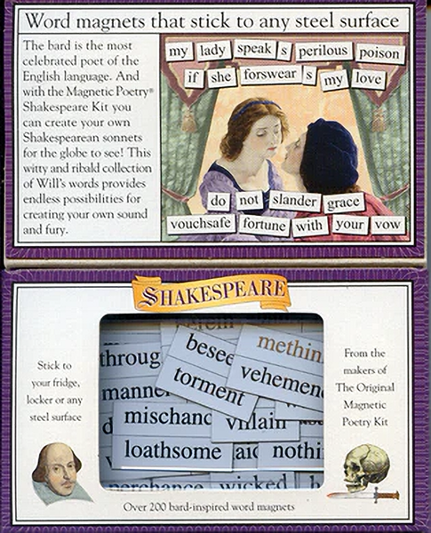 Magnetic Poetry Kit | Shakespeare