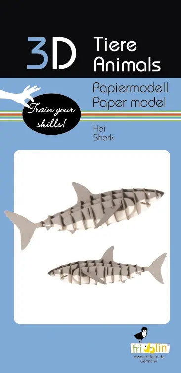 Shark 3D Paper Model