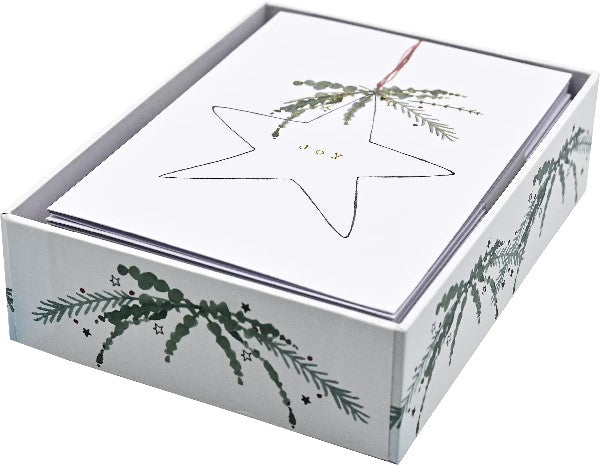 Shining Star Boxed Christmas Cards | Set of 20