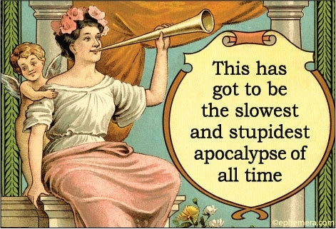 Slowest And Stupidest Apocalypse Magnet