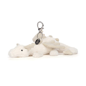 Jellycat Amuseables Snow Dragon Bag Charm