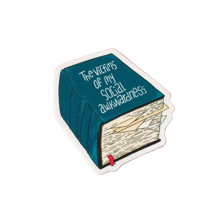 Social Awkwardness Vinyl Sticker