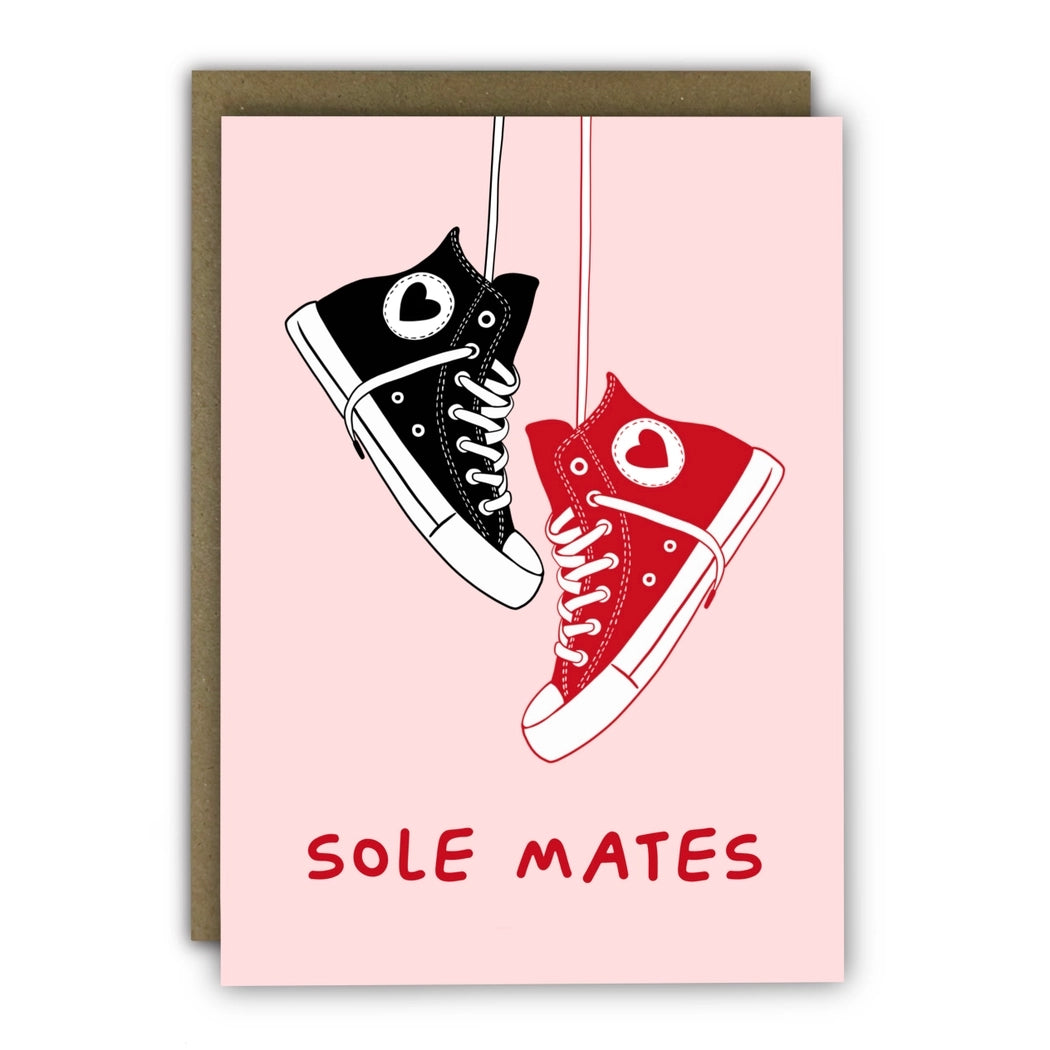 Sole Mates Love Card