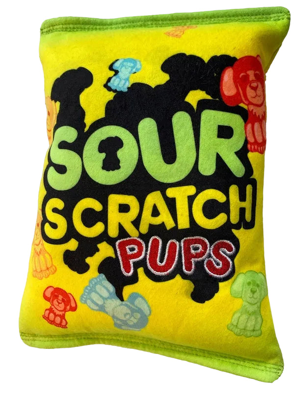 Sour Scratch Dog Toy