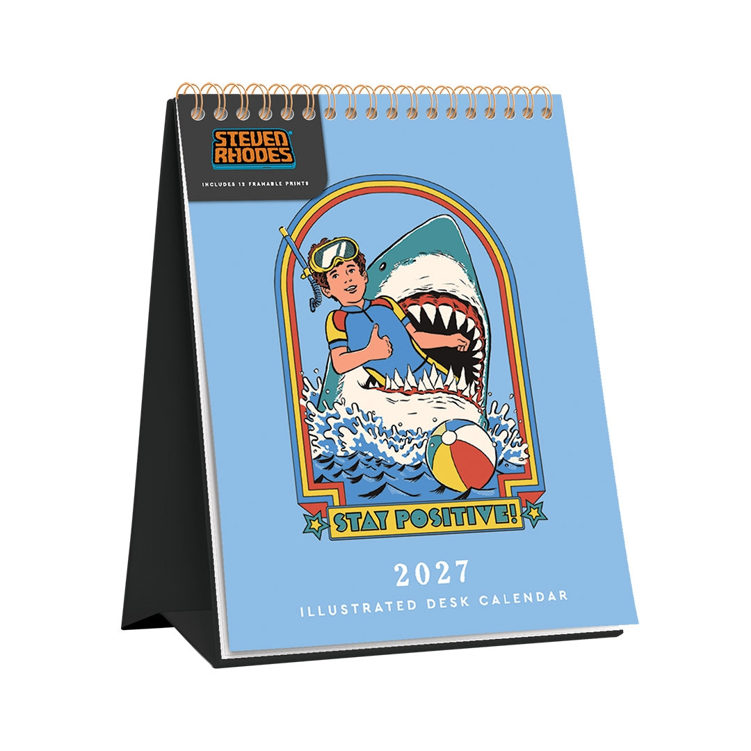 Steven Rhodes 2027 Desk Calendar