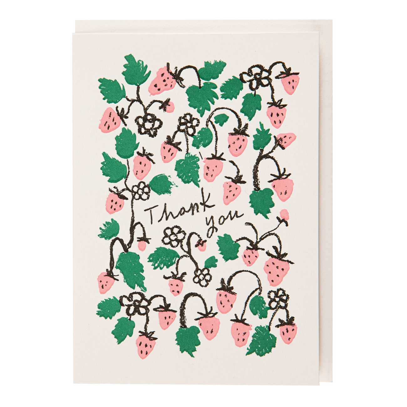 Strawberry Thank You Card