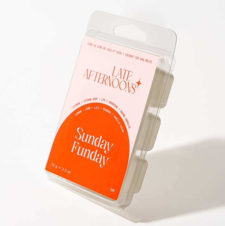 Late Afternoons Wax Melts | Sunday Funday