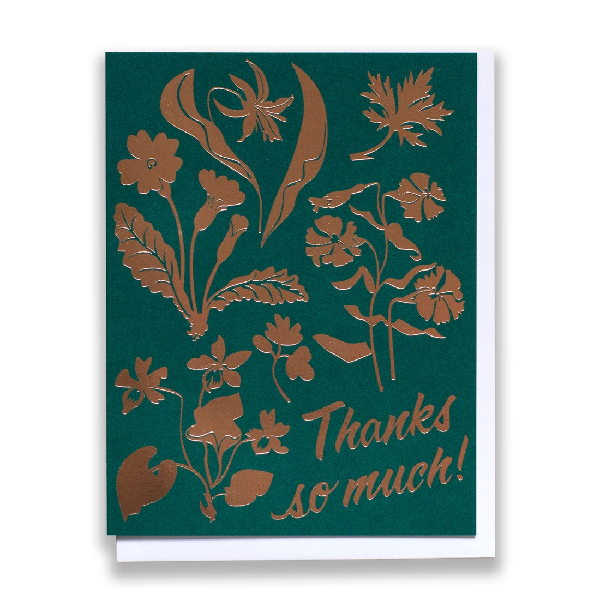 Wildflowers Thank You Card