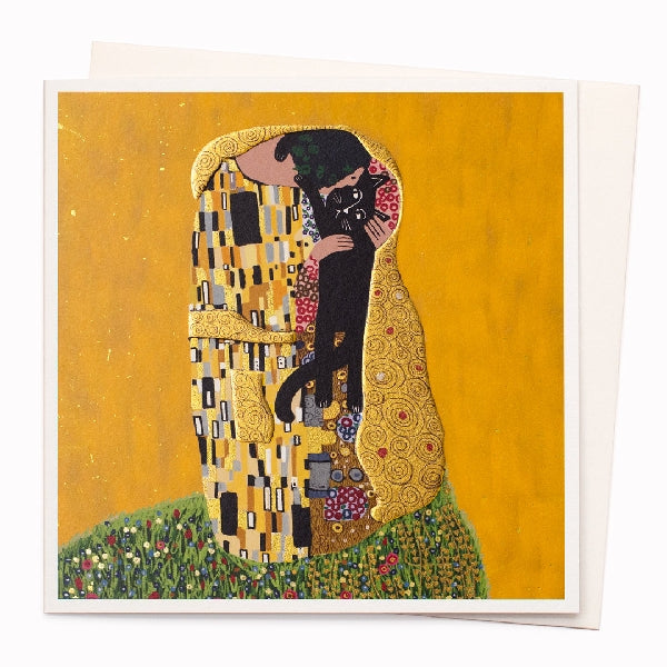 The Kiss Blank Card
