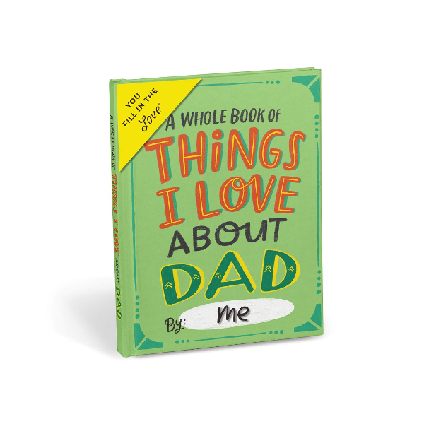 Em & Friends Fill-In Keepsake Book | Things I Love About Dad