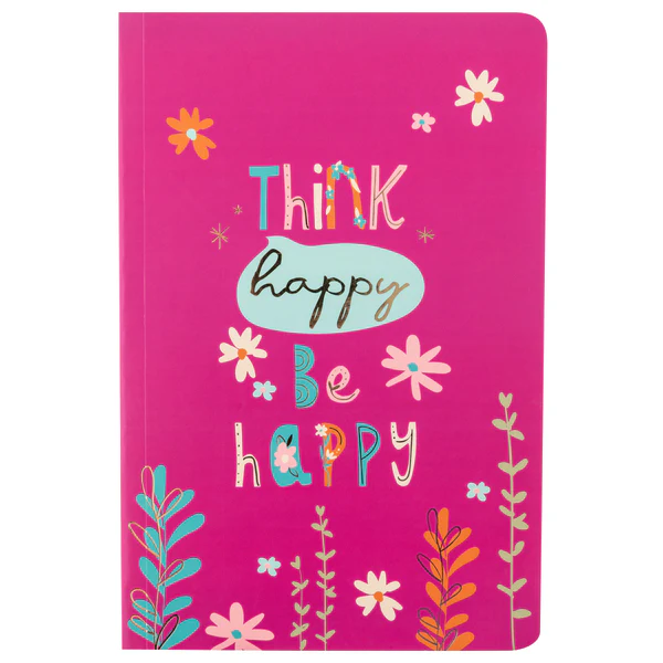 Think Happy Soft Cover Notebook
