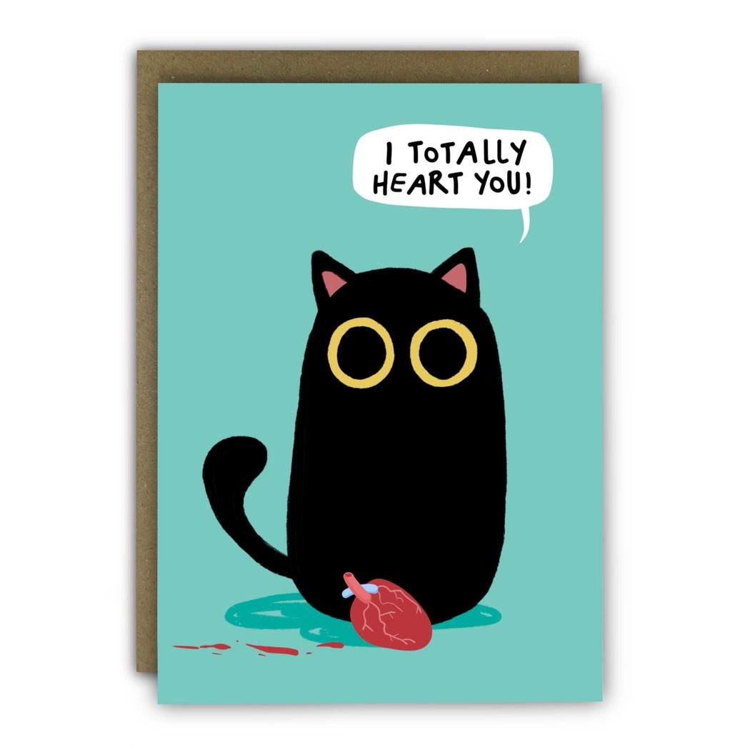 Totally Heart You Love Card