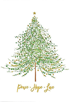 Tree of Festive Wishes Boxed Christmas Cards | Set of 20