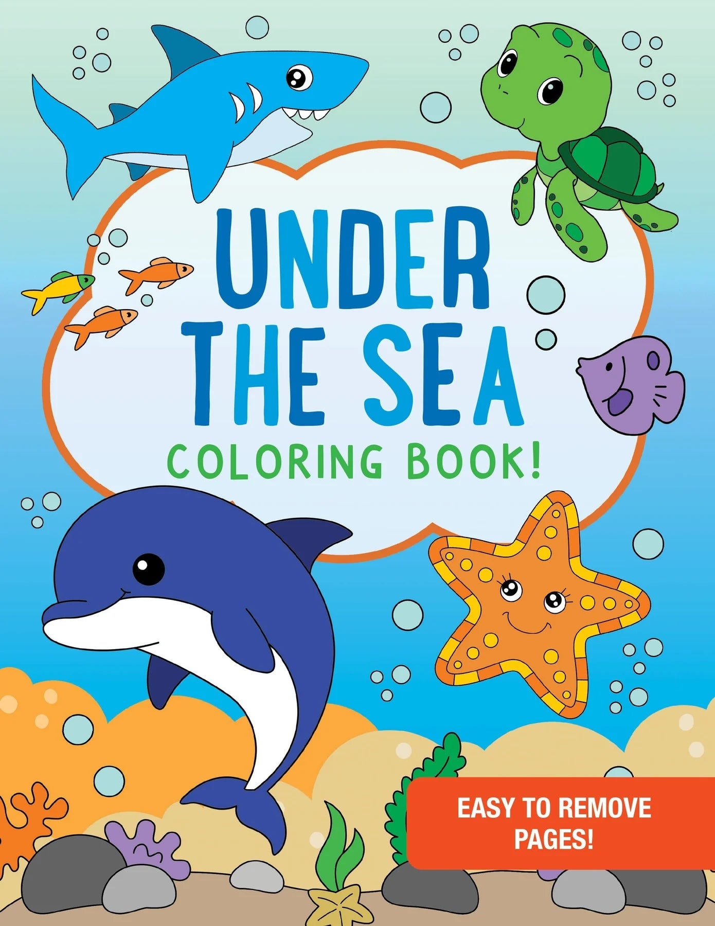 Under the Sea Colouring Book