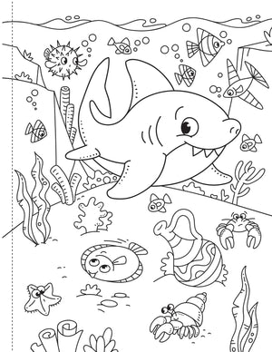 Under the Sea Colouring Book