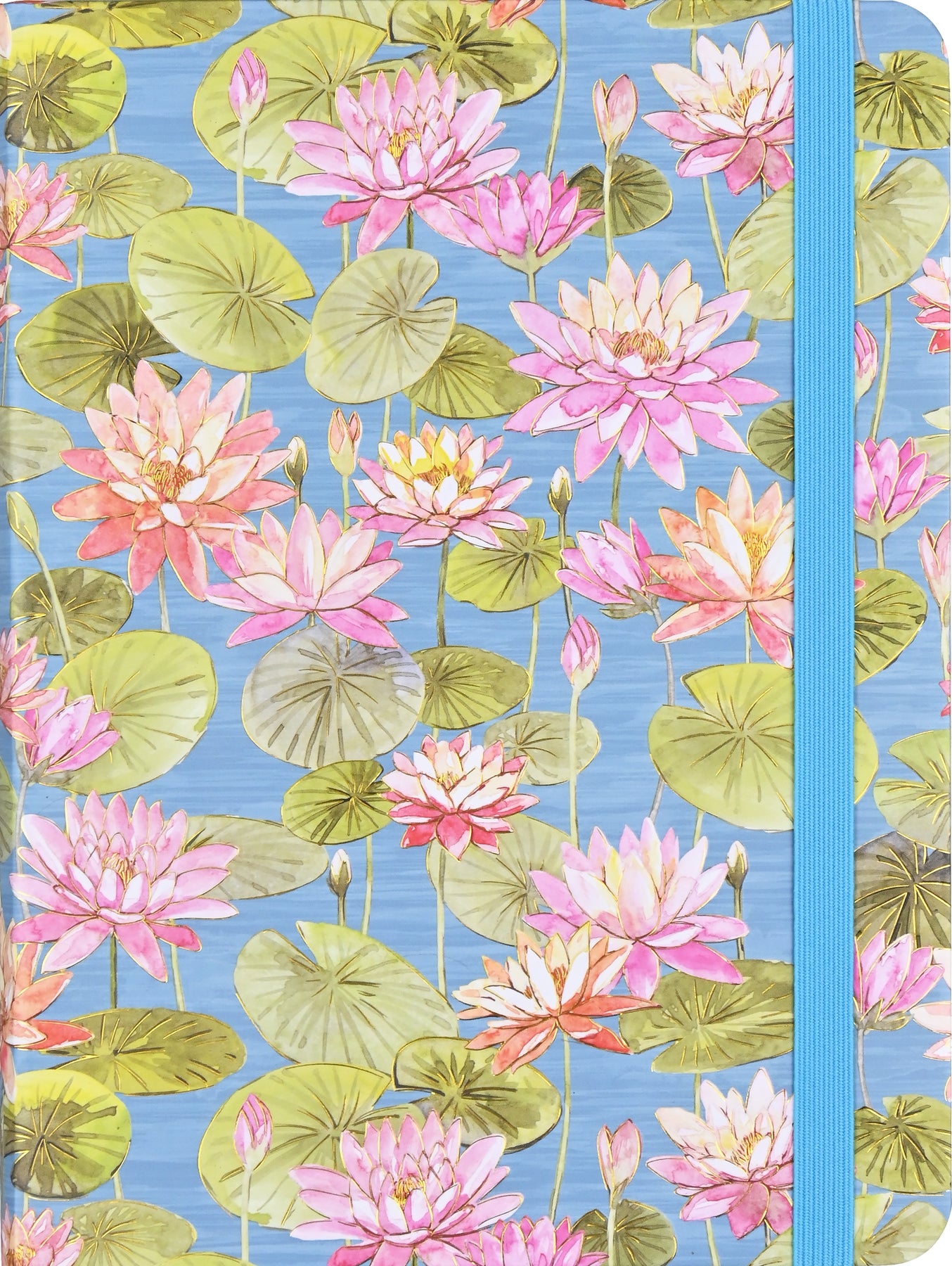 Water Lilies Mid-Size Journal