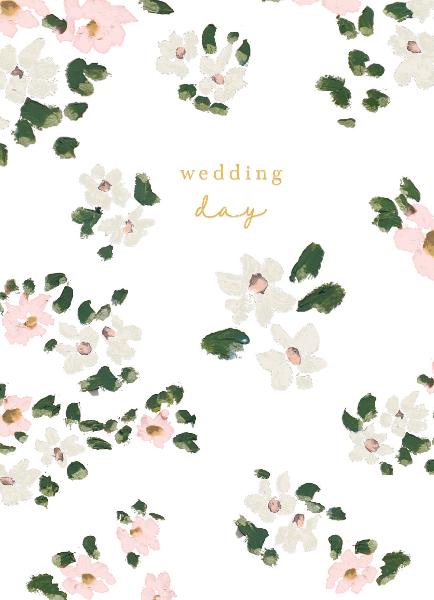 Floral Wedding Card