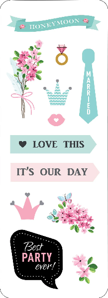 Wedding Sticker Set