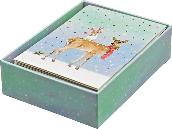 Winter Friends Boxed Holiday Cards | Set of 20