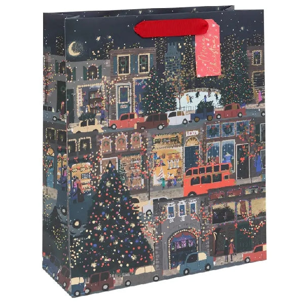 Shopper Winter Lights Gift Bag