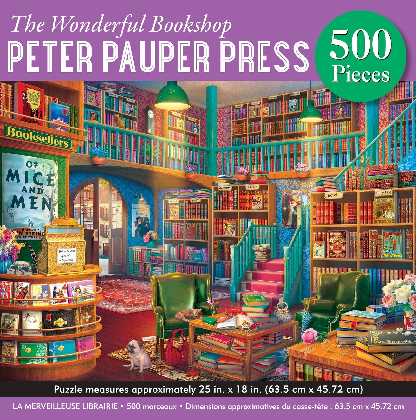 Pauper Puzzle 500 Piece Puzzle  | The Wonderful Bookshop