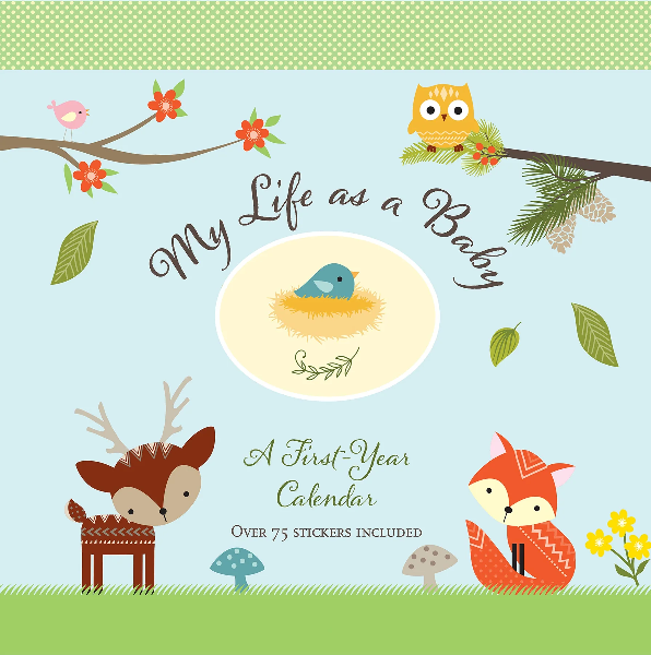 My Life As A Baby Wall Calendar | Woodland Friends