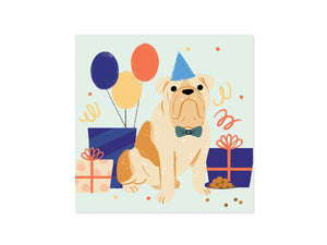 Woof Party Light Up Pop-Up Card