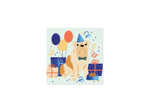 Woof Party Pop-Up Enclosure Card