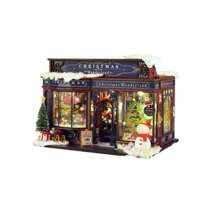DIY Miniature House Kit | Christmas Wonderland