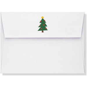 Sparkly Christmas Trees Boxed Holiday Cards| Set of 20