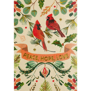 Festive Cardinals Boxed Holiday Cards | Set of 20