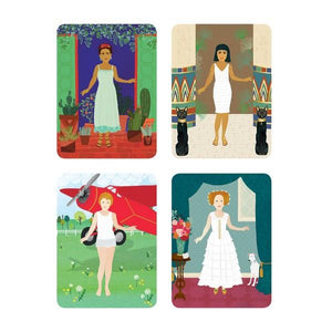 Magnetic Play Set Girl Power | Backgrounds | The Gifted Type