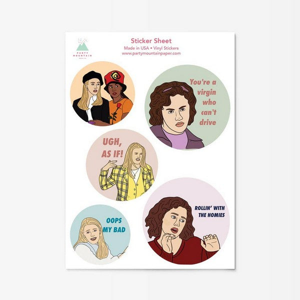 Clueless - Sticker Sheet