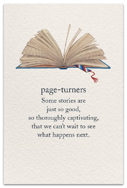 Page Turners Birthday Card