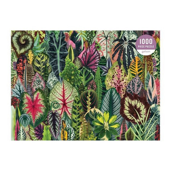 Galison 1000 Piece Puzzle | Houseplant Jungle