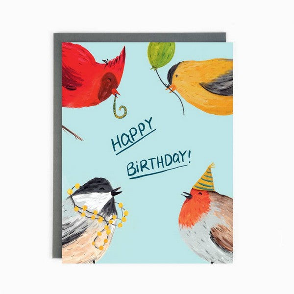 Birthday Birds Birthday Card