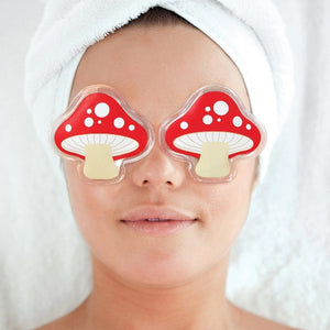 Fred & Friends Gel Eye Pads | Mushrooms