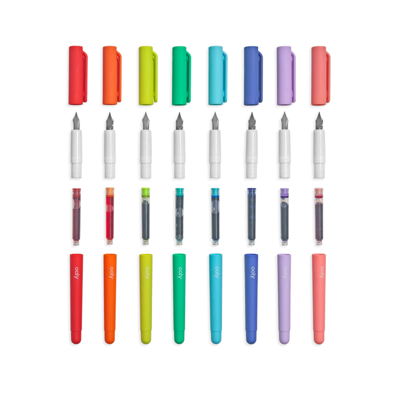 Colour Write Fountain Pen Set | The Gifted Type