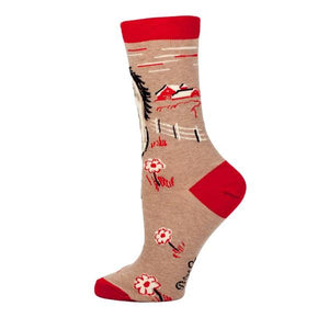 Blue Q Women's Crew Sock I Hate Everyone Too | The Gifted Type