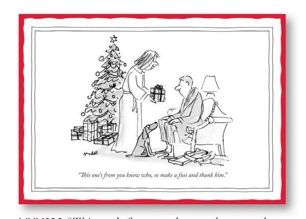 You Know Who New Yorker Holiday Card