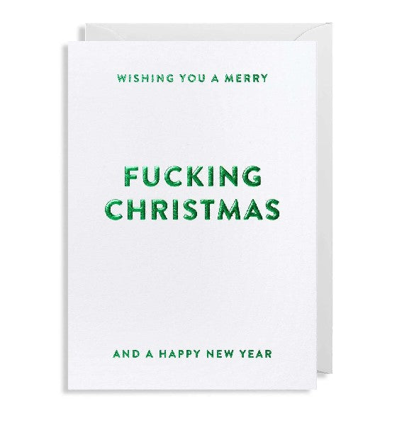 Merry Fucking Christmas Card