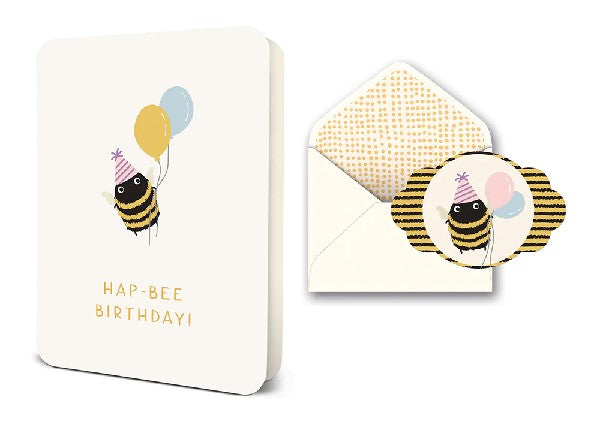 Hap-Bee Birthday Card